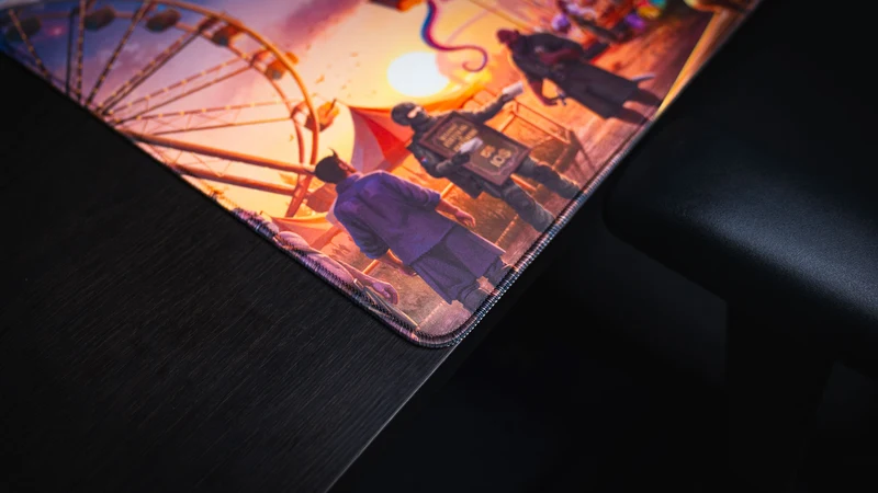 Crowmeda "Festival of Feathers" Gaming Deskmat