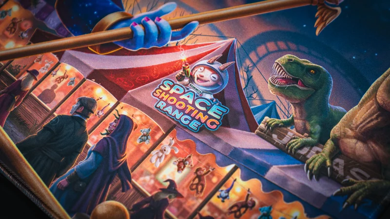 Crowmeda "Festival of Feathers" Gaming Deskmat