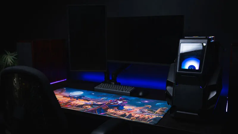 Crowmeda "Festival of Feathers" Gaming Deskmat