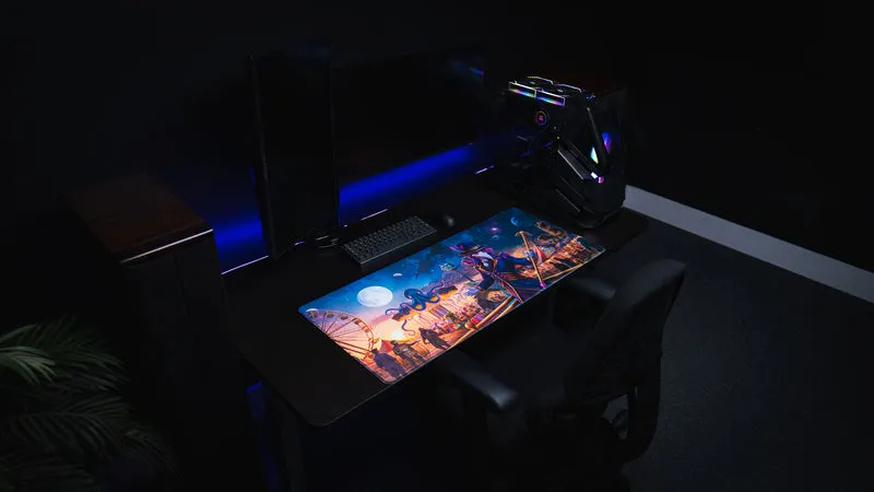Crowmeda "Festival of Feathers" Gaming Deskmat
