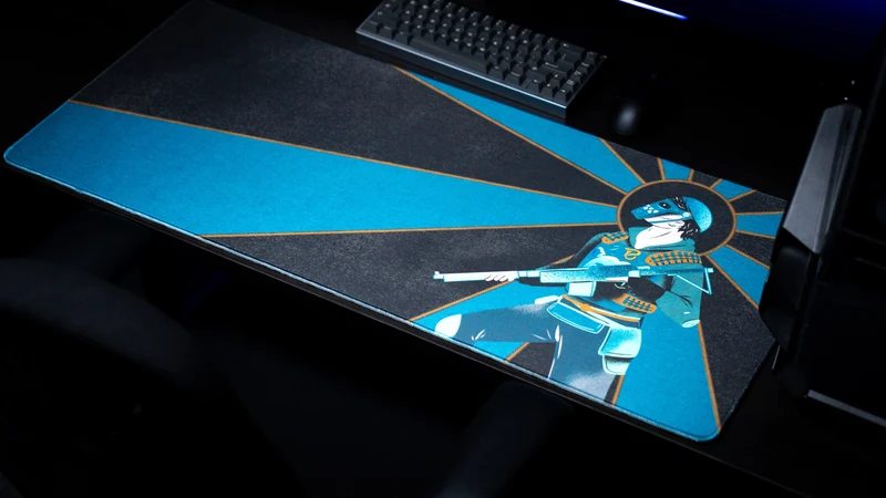Blooprint "Solo's Journey" Rust Gaming Deskmat