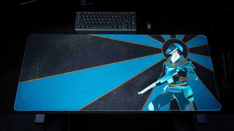 Blooprint "Solo's Journey" Rust Gaming Deskmat