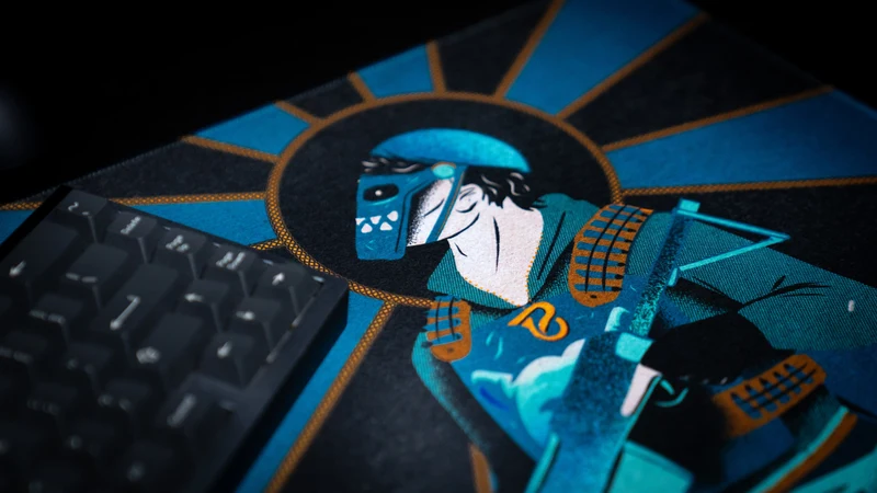 Blooprint "Solo's Journey" Rust Gaming Deskmat