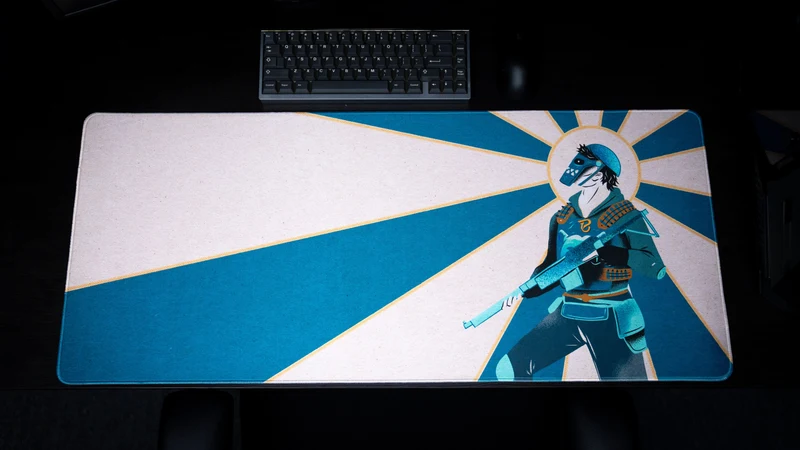 Blooprint "Solo's Journey" Rust Gaming Deskmat