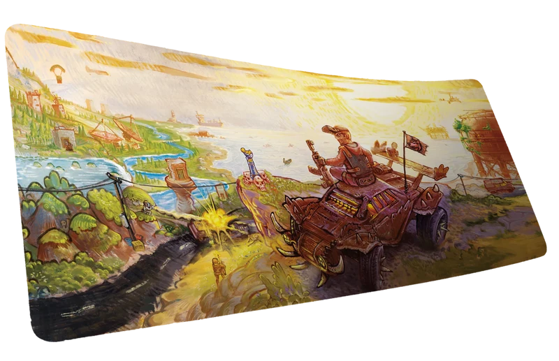 Beastmode's "Rust After Glory" Gaming Desk Mat - Limited Edition