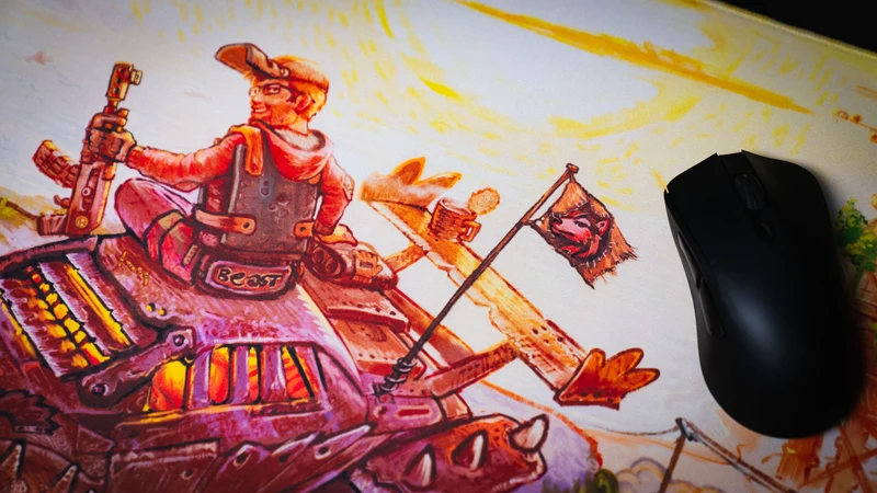 Beastmode's "Rust After Glory" Gaming Desk Mat - Limited Edition