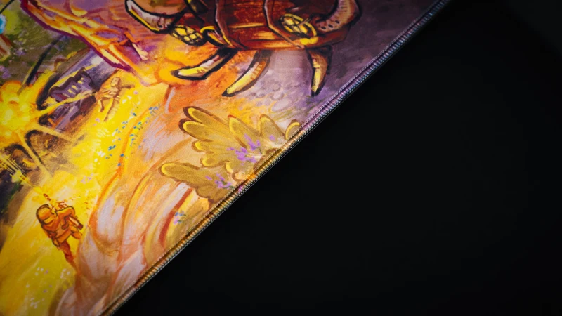 Beastmode's "Rust After Glory" Gaming Desk Mat - Limited Edition
