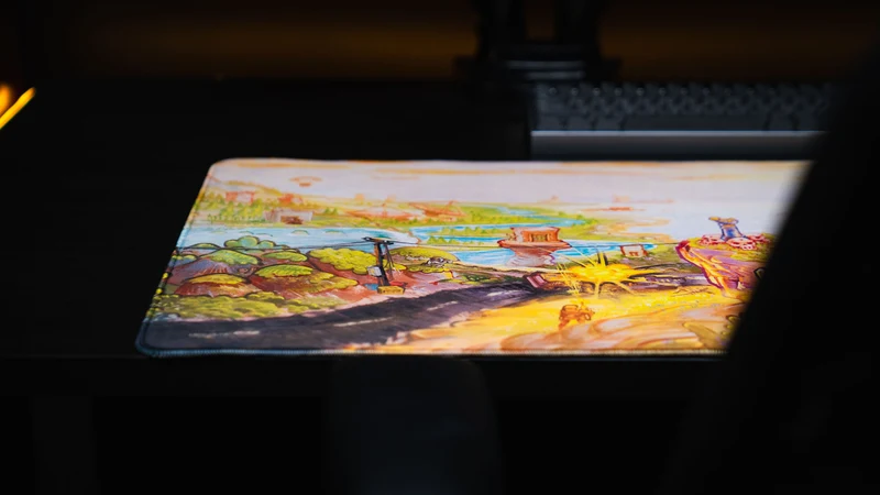 Beastmode's "Rust After Glory" Gaming Desk Mat - Limited Edition