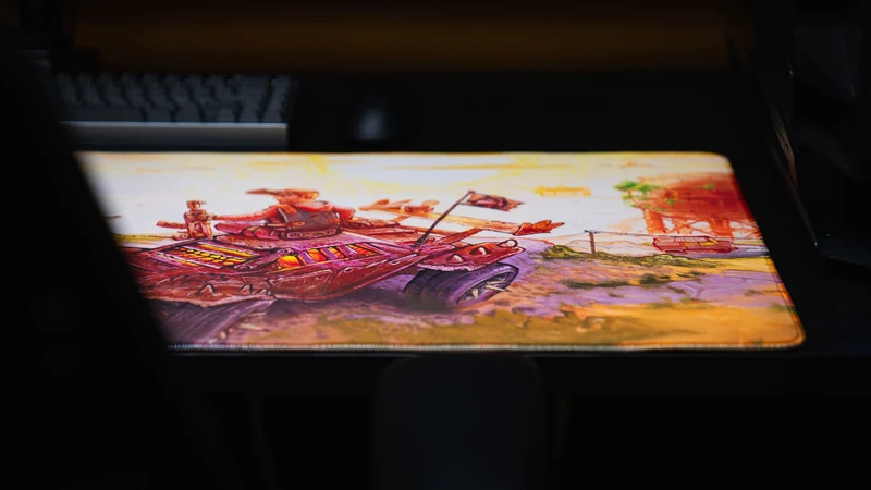 Beastmode's "Rust After Glory" Gaming Desk Mat - Limited Edition