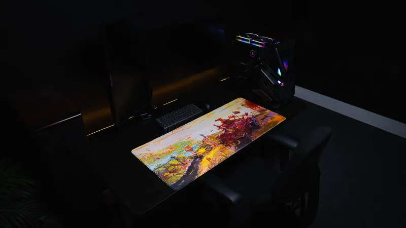 Beastmode's "Rust After Glory" Gaming Desk Mat - Limited Edition
