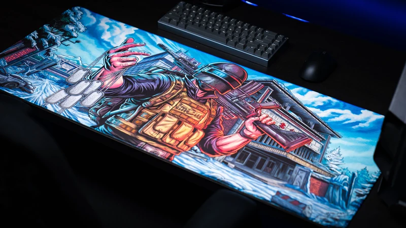 "Extraction Boss" — ImOw Deskmat