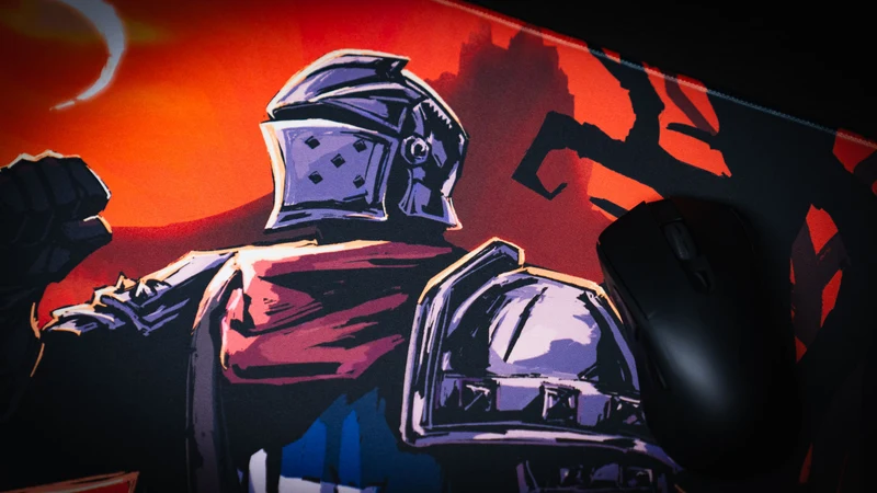 Grim Kleaper "Redemption on the Old Road" Gaming Desk Mat
