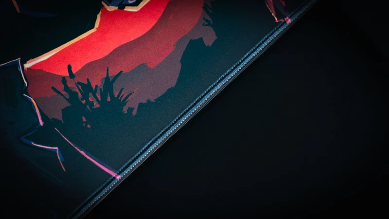 Grim Kleaper "Redemption on the Old Road" Gaming Desk Mat