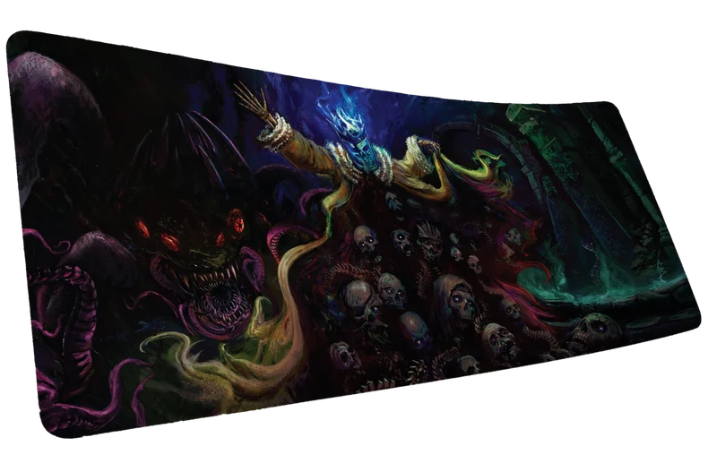 Grim Kleaper "Dominion of the Dark" Gaming Desk Mat
