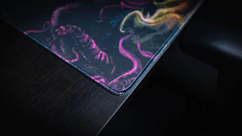 Grim Kleaper "Dominion of the Dark" Gaming Desk Mat