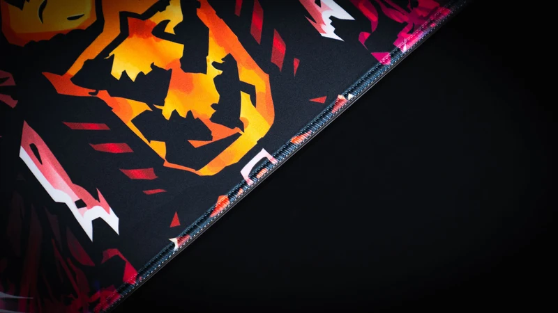 Grim Kleaper "Spare Them" Gaming Desk Mat