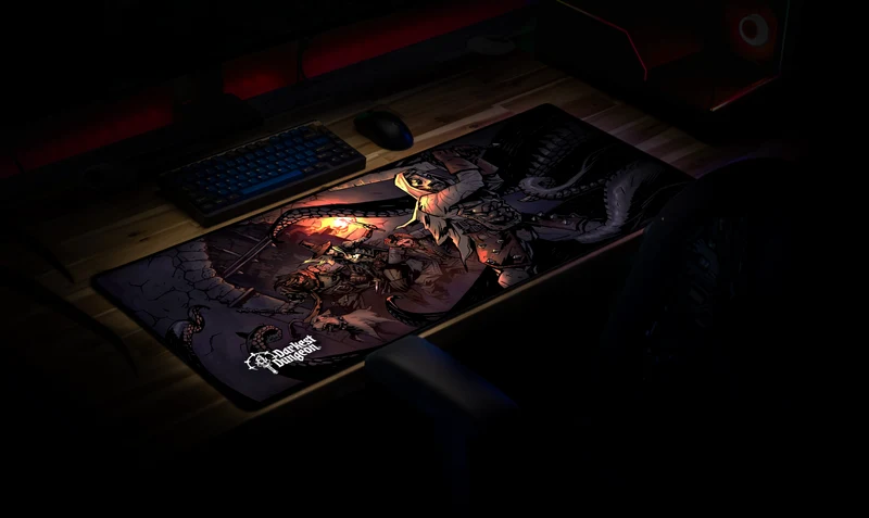 "Overconfidence" Darkest Dungeon Gaming Desk Mat