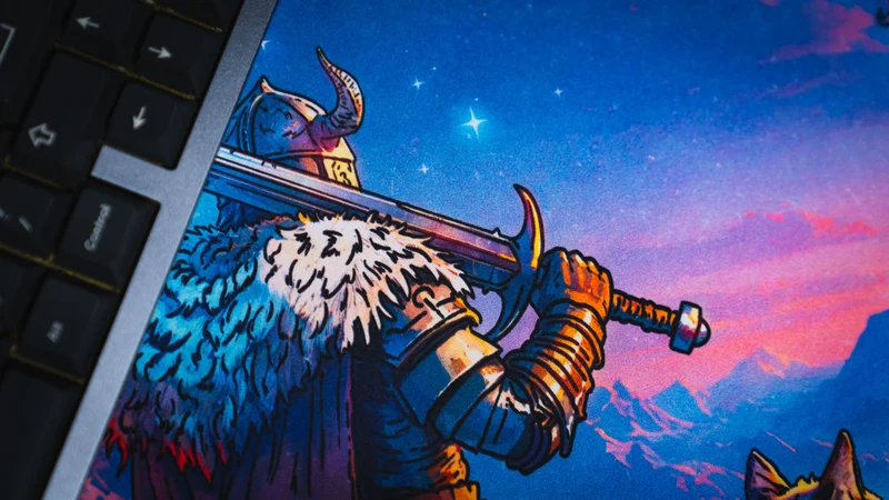 Jakk's "Frosthold" — Gaming Desk Mat