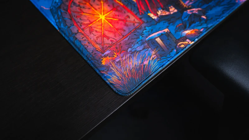 Jakk's "Frosthold" — Gaming Desk Mat
