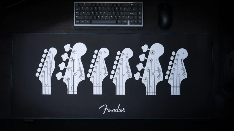 Official Fender "Headstocks" - Desk Mat