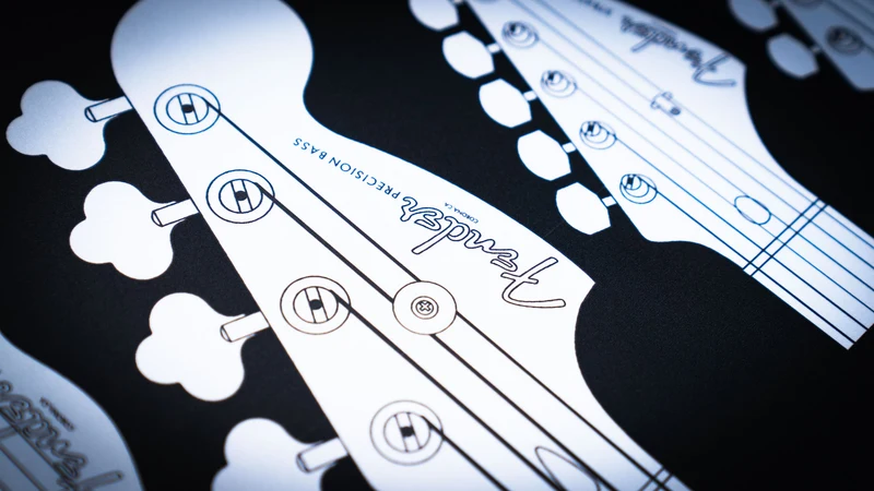 Official Fender "Headstocks" - Desk Mat