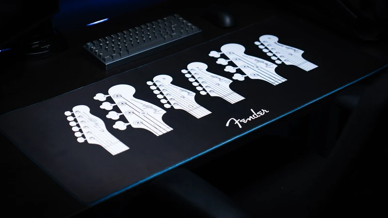 Official Fender "Headstocks" - Desk Mat