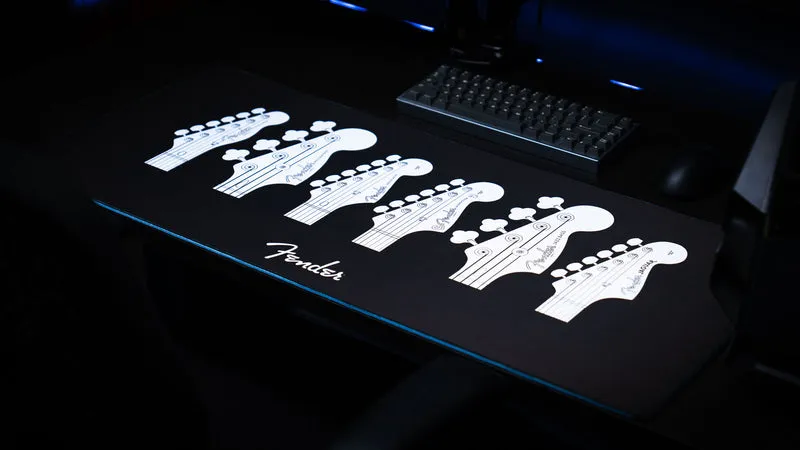 Official Fender "Headstocks" - Desk Mat