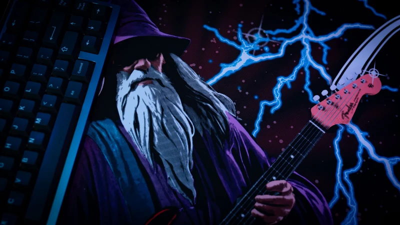 Official Fender "Electric Spellcaster" Desk Mat