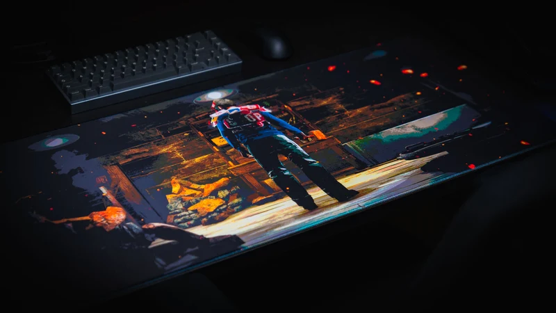 Rust "Last Man Standing" Gaming Deskmat