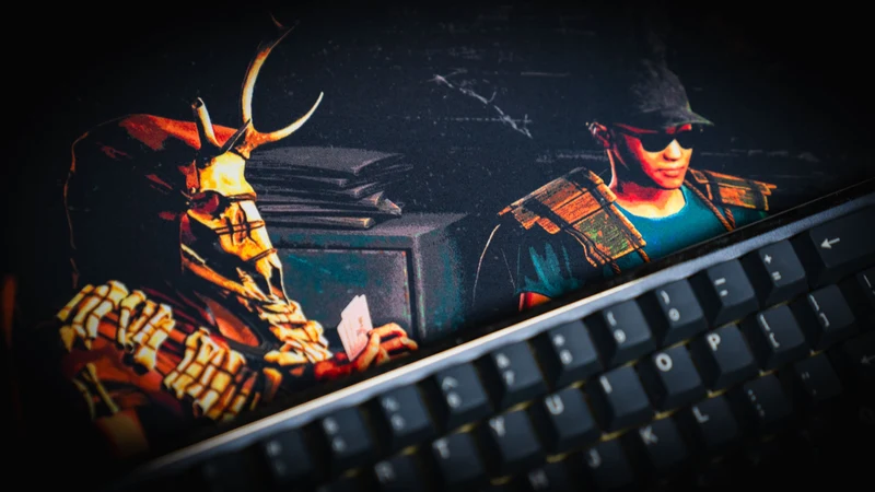Official Rust "Sleight of Hand" Gaming Desk Mat