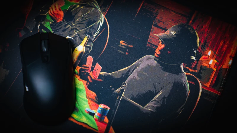 Official Rust "Sleight of Hand" Gaming Desk Mat