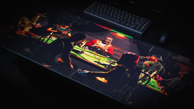 Official Rust "Sleight of Hand" Gaming Desk Mat