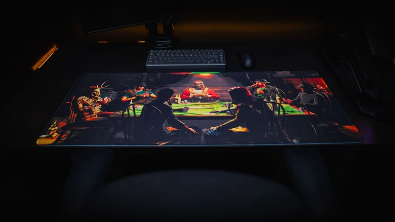 Official Rust "Sleight of Hand" Gaming Desk Mat