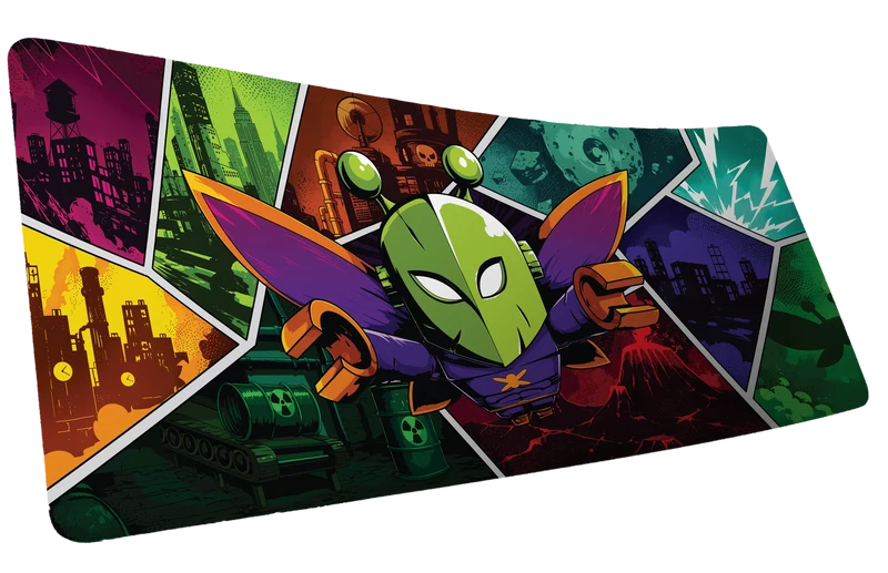 BD1P's "Lure of the Night" Desk Mat - Limited Edition