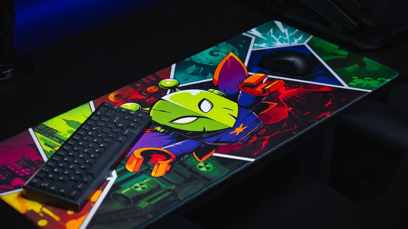 BD1P's "Lure of the Night" Desk Mat - Limited Edition