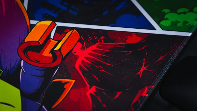 BD1P's "Lure of the Night" Desk Mat - Limited Edition