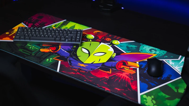 BD1P's "Lure of the Night" Desk Mat - Limited Edition