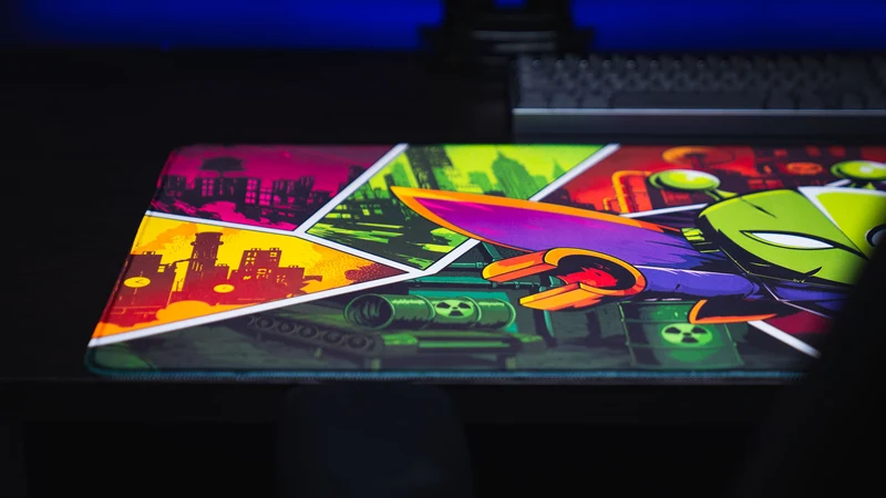 BD1P's "Lure of the Night" Desk Mat - Limited Edition