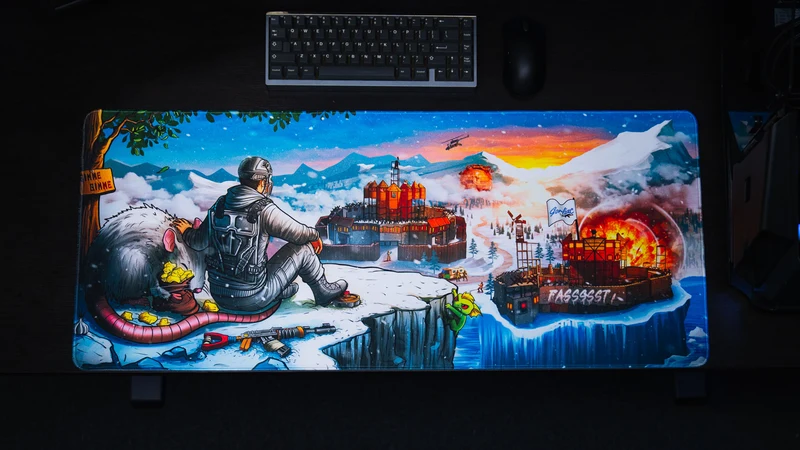 Gorliac's "A Solo's Kingdom" Gaming Desk Mat