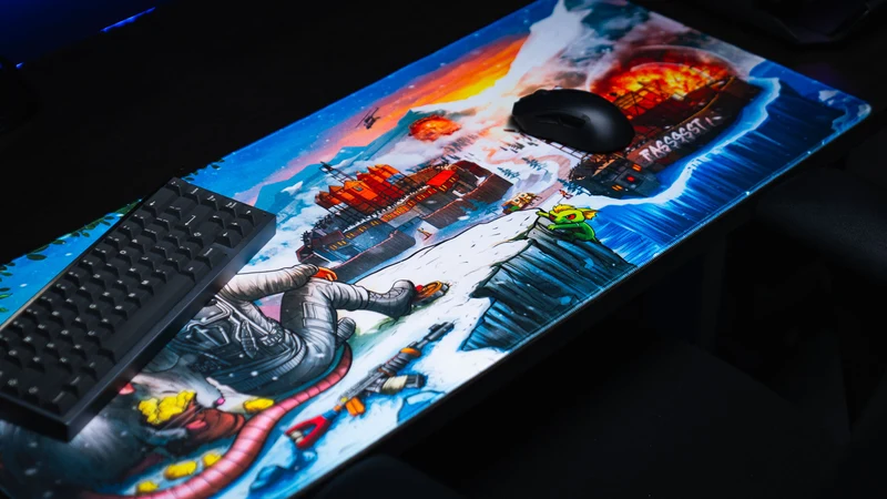 Gorliac's "A Solo's Kingdom" Gaming Desk Mat
