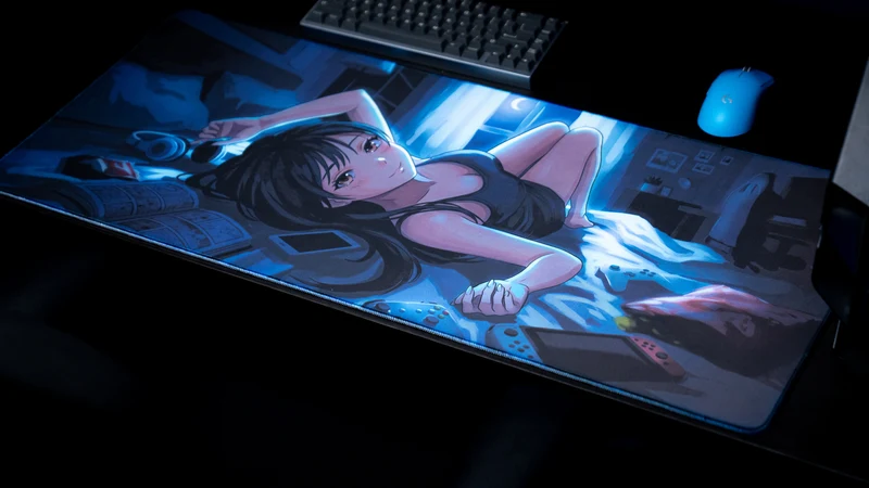 "After Hours" Hello Kiko Gaming Desk Mat - Limited Edition