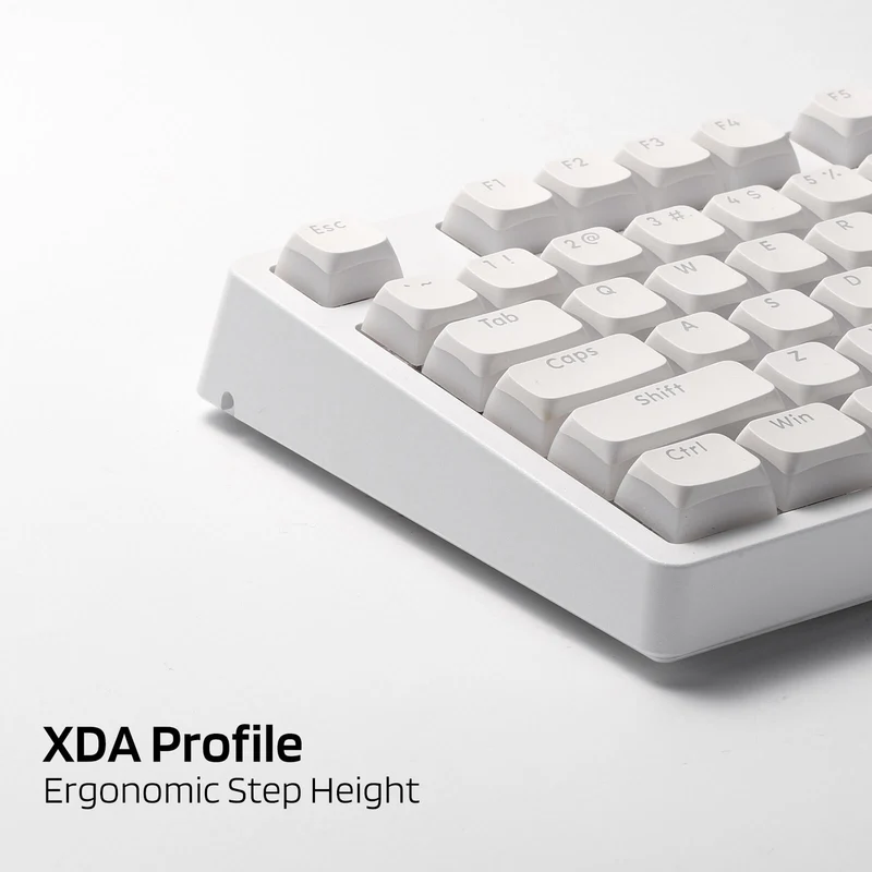 (Only Keycaps) Redragon X LTC 117-Key XDA Profile PBT Double Shot Keycaps Set
