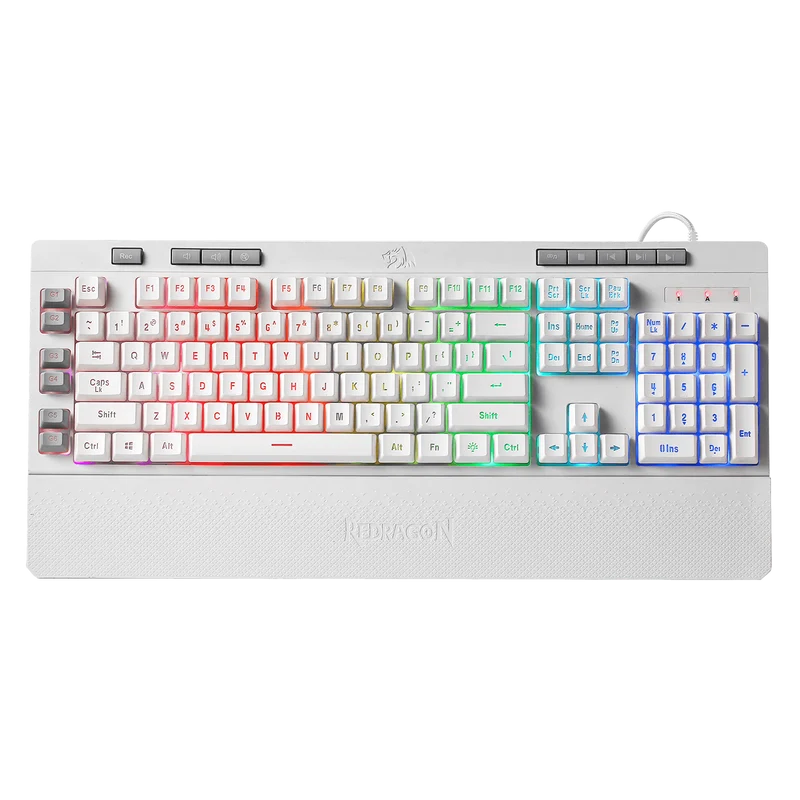 (Open-box) SHIVA K512 WHITE Membrane Gaming Keyboard