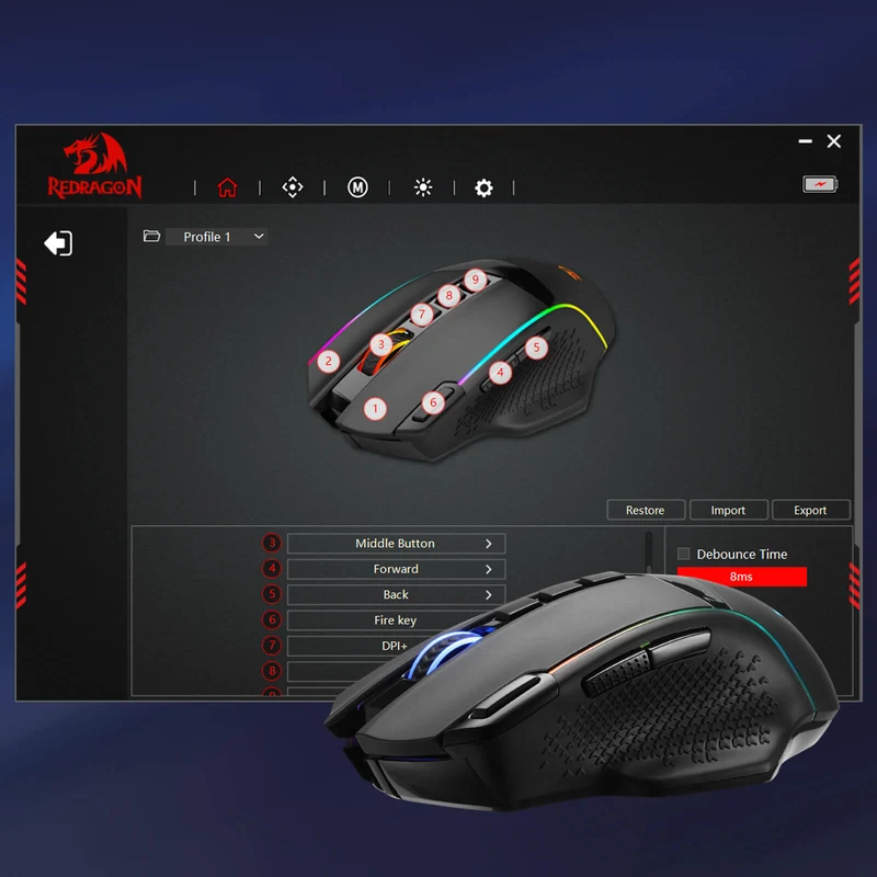 M991 Wireless FPS Gaming Mouse