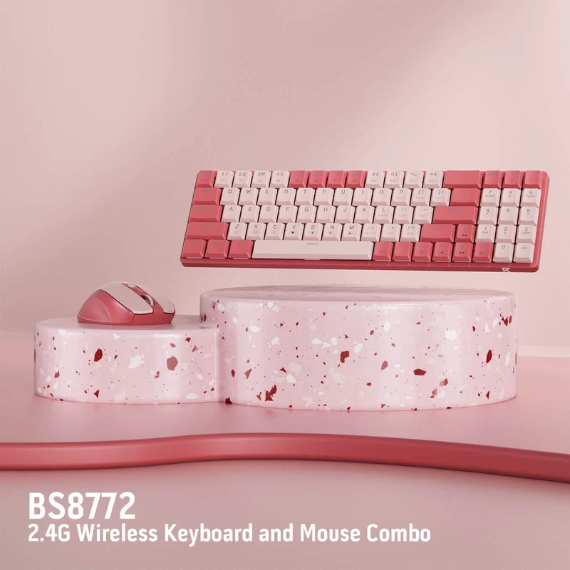 (Open-box) BS8772 Wireless Keyboard and Mouse Combo