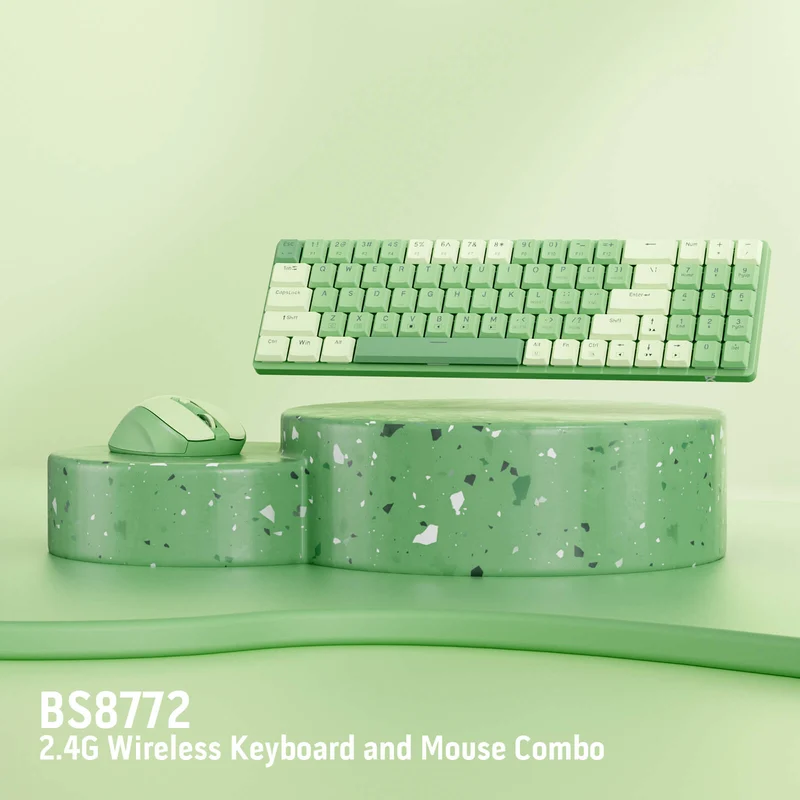 (Open-box) BS8772 Wireless Keyboard and Mouse Combo