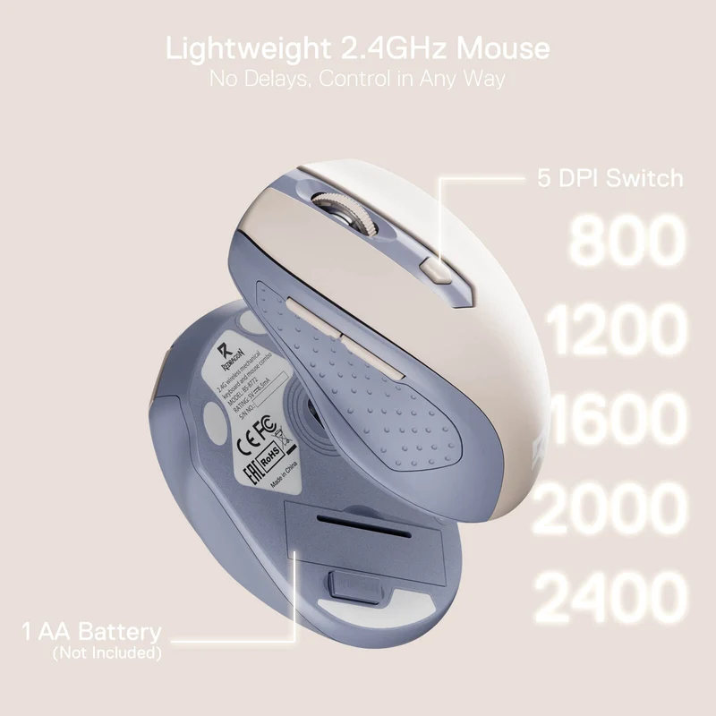 (Open-box) BS8772 Wireless Keyboard and Mouse Combo