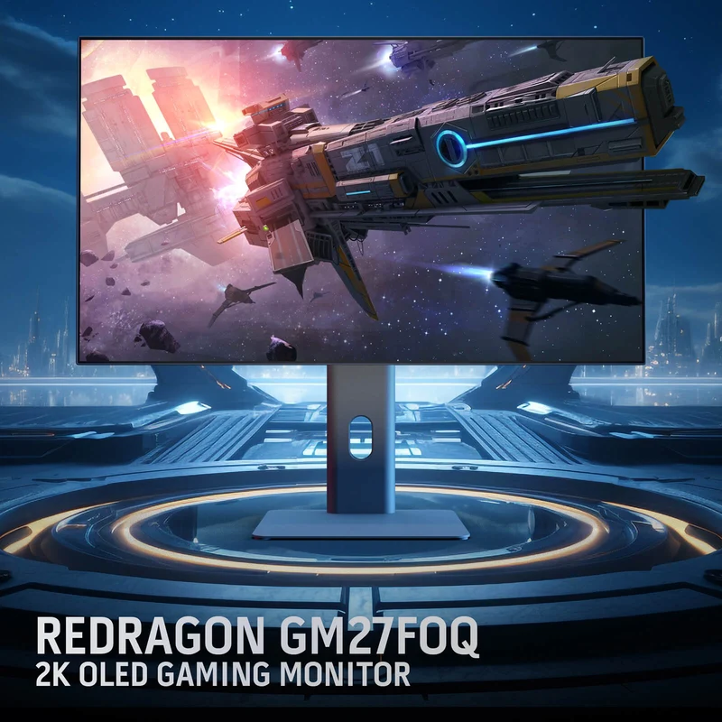 REBELLION GM27 27" OLED Flat Gaming Monitor