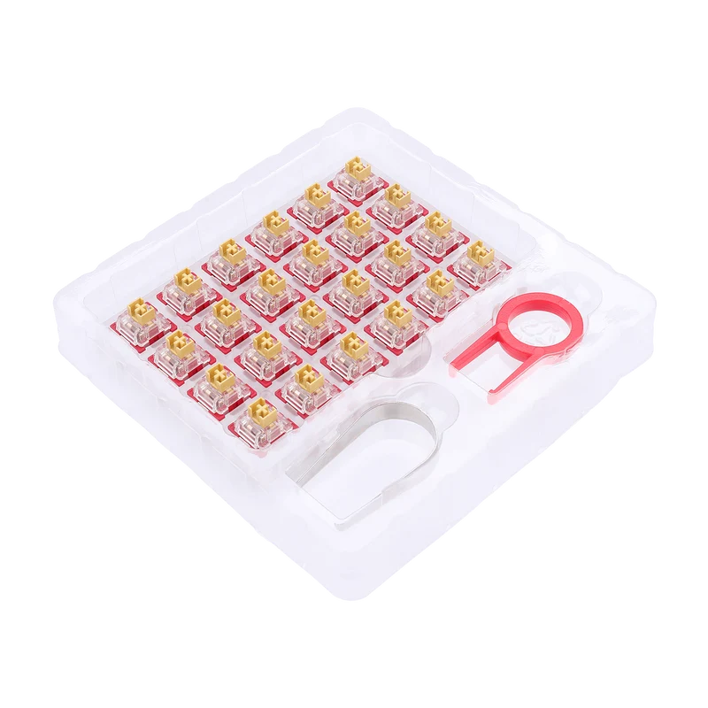 BULLET-F A113 Mechanical Switch (24 pcs Switches, Equivalent Blue)