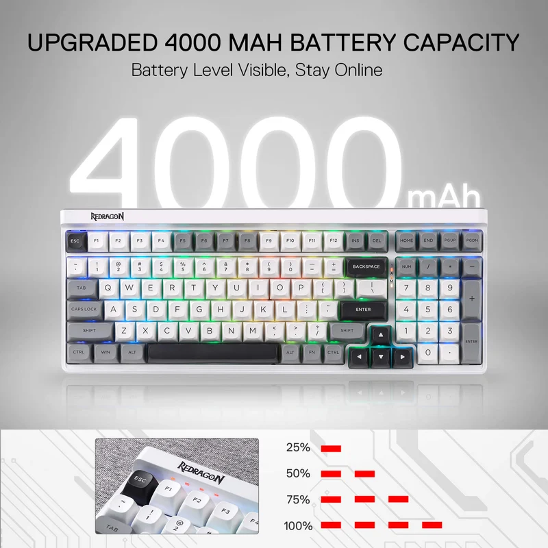 GAREN K656 PRO (MoonDust Gray)